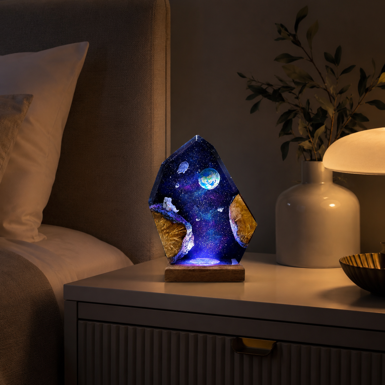 Lámpara Decorativa Espacial LED