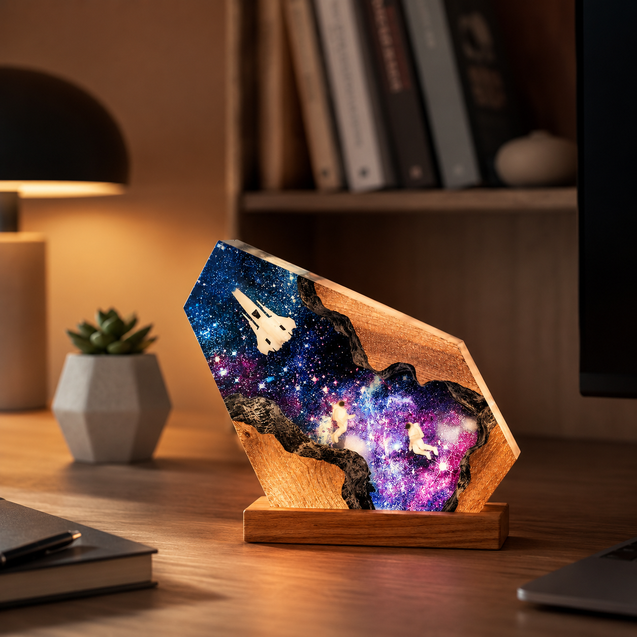 Lámpara Decorativa Espacial LED