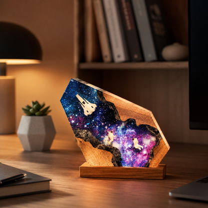 Lámpara Decorativa Espacial LED
